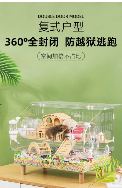 Hamster Cage Djungarian Hamster Special Cage Super Cheap Big Villa Basic Cage All Products Set Complete
