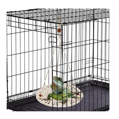 Hammock for Large Small Bearded Dragons Geckos Lizards Snake Crocheted Climbing Hammock Climbing Bed