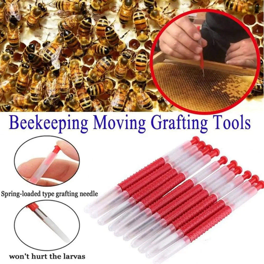 Retractable Beekeeping Insect Larva Apiculture Grafting Tool Transfer Needle Grafting Equipment