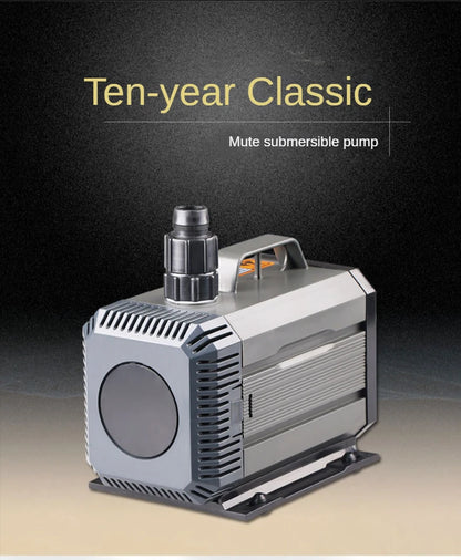 Aquarium Submersible Pump 220-240V Fountain Filter Fish Pond Silent Pump Amphibious Water Tank Fountain Side Suction Pump