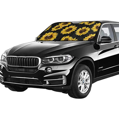 Lovely Hamsters Family Pattern Car Accessories Universal Car Windshield UV And Heat Car Sun Shade For Windshield