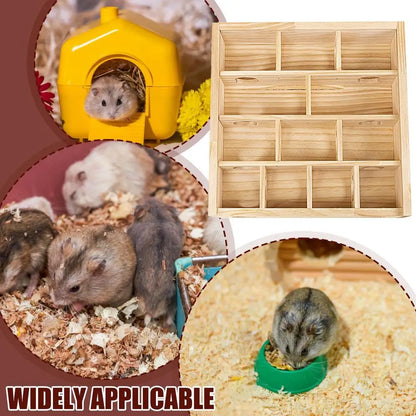 Maze Hamster Toy Hamster Play Toys Gerbil Maze Wooden Funny Toy Hamster Toys Gerbil Maze Small Pet Animals Activity With
