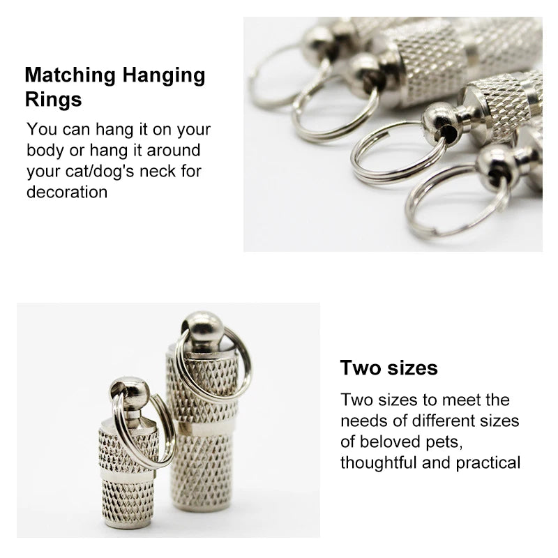 Pet address tags, pet ID tags, anti-loss cat/dog tags, metal nameplates single pet tags