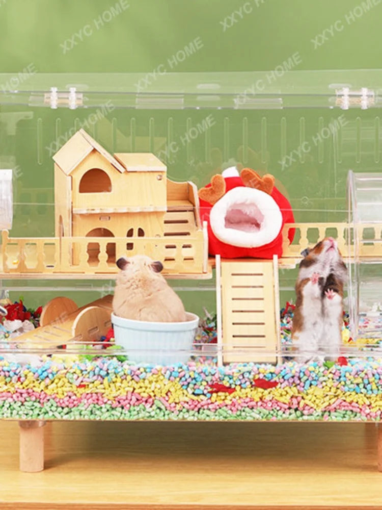 Hamster Cage Djungarian Hamster Special Cage Super Cheap Big Villa Basic Cage All Products Set Complete