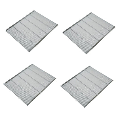 4x Beekeeping Queen Excluders Metal Beehive Accessories Metal Queen Excluder
