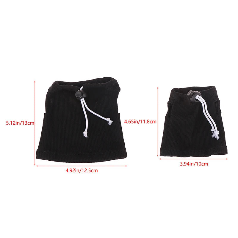 Cute Lizard Clothes Round Neck Sleeveless Pullover Top Breathable Reptile Bearded Dragon T-Shirt Vest Top Small Animals Clothes