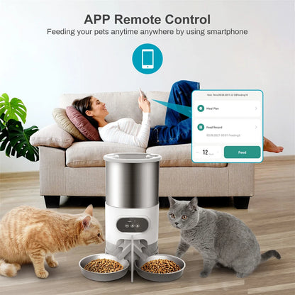 Smart Pet Feeder Automatic Food Dispenser