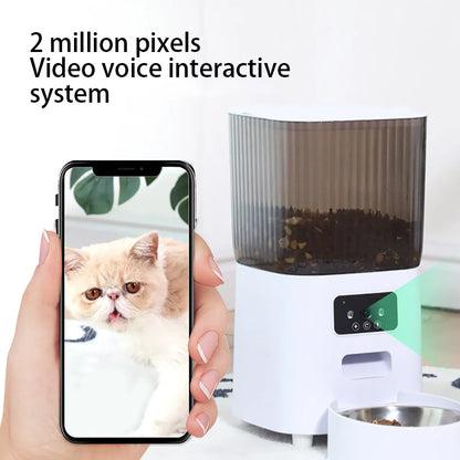 Smart Cat Feeder with Camera