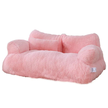 Luxury Plush Cat Bed Sofa