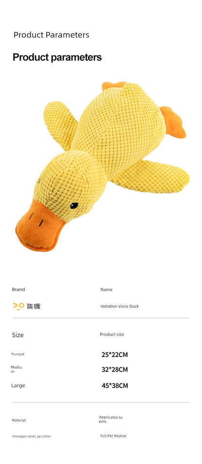 Relieving Boredom Handy Gadget Big Dog Self-Hi Vocalization Bite-Resistant Toy