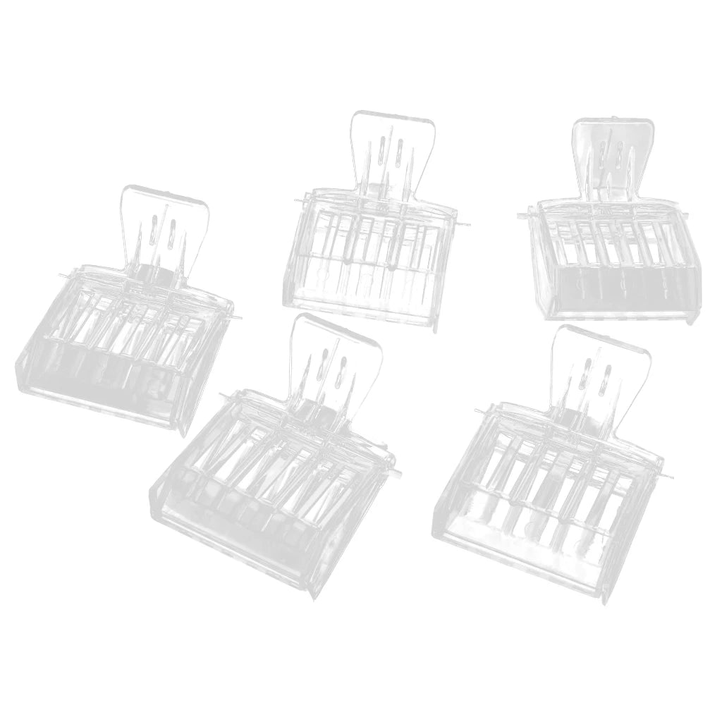 5x Plastic Hair Clips Queen Cage Bee Catcher Catch Beekeeper Tool