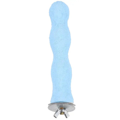 Parrot Claw Grinding Stick Wooden Stick Bird Perching Sand Parakeet Grinding Bar Teeth Bite Toy Pet Bird Chew Toy Parrot Cage