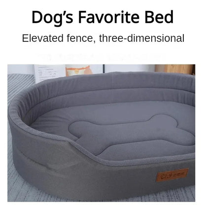Fluffy Cushion Pet Bed Sofa