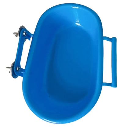Screw Bird Bathtub for Parrots Birdcage Hanging Shower Basin Parrot Bathing Tray Cage Bathing Tub for Various Size Bird