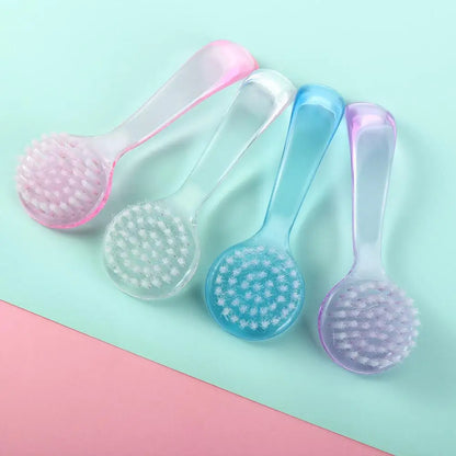 Long Hair Small Hamster Brush Plastic Round Head Guinea Pig Massage Combs Soft Bath Mini Brush Golden Bear Cleaning Comb