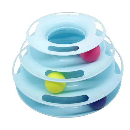 4-Level Interactive Cat Toy
