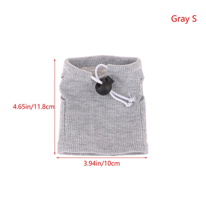 Cute Lizard Clothes Round Neck Sleeveless Pullover Top Breathable Reptile Bearded Dragon T-Shirt Vest Top Small Animals Clothes
