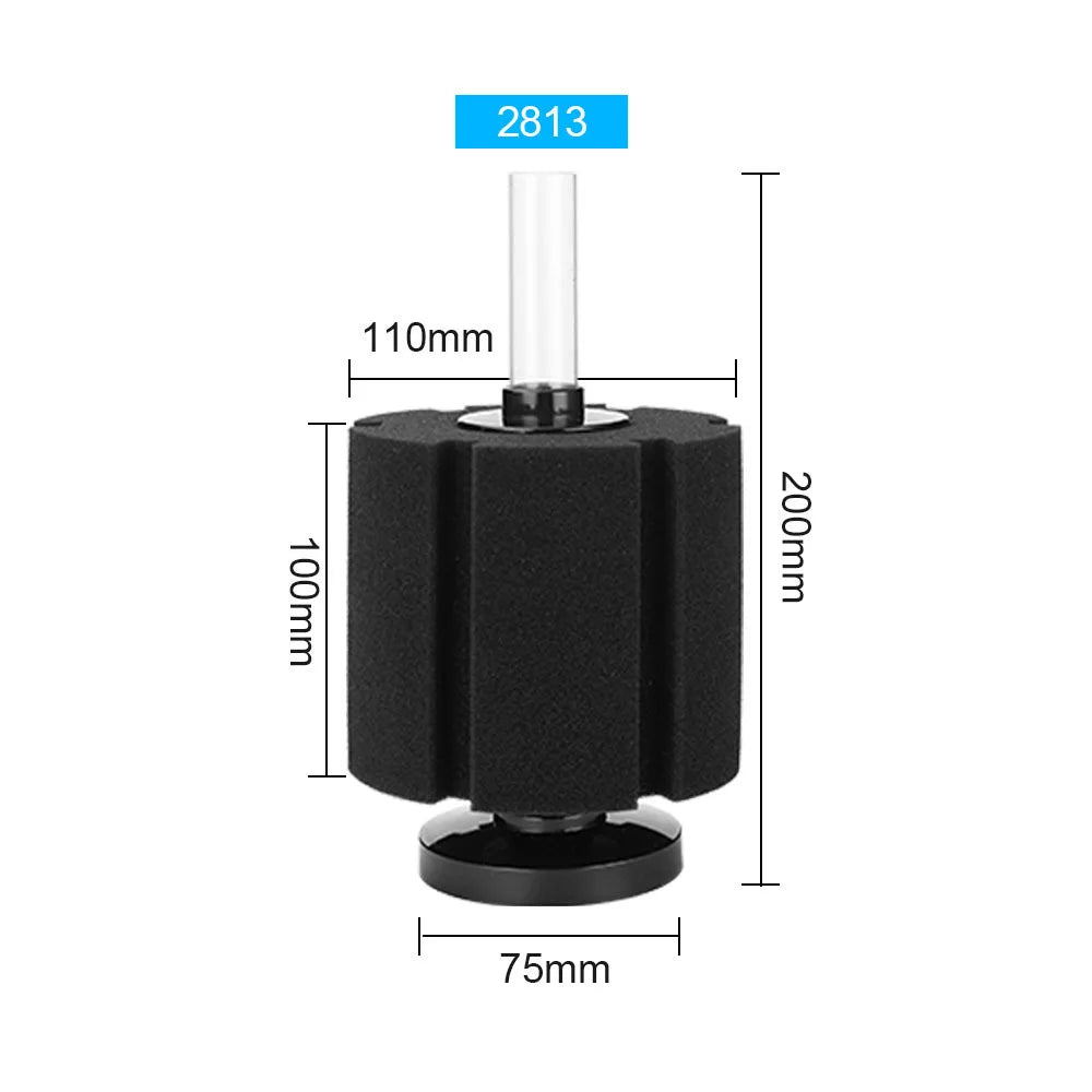 Water Fairy Biochemical Cotton Filter  SG-2810 SG-2811 Mini Fish Tank Pneumatic Filter Silent Narcissus Sponge Filter Aquarium