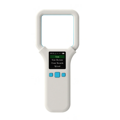 Animal RFID Reader 134.2Khz/125Khz Pet ID Scanner Animal Tag Reader Bluetooth Handheld Mini Scanner for Dog Cat