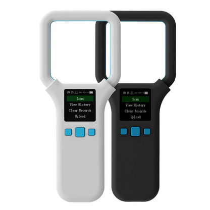 Animal RFID Reader 134.2Khz/125Khz Pet ID Scanner Animal Tag Reader Bluetooth Handheld Mini Scanner for Dog Cat