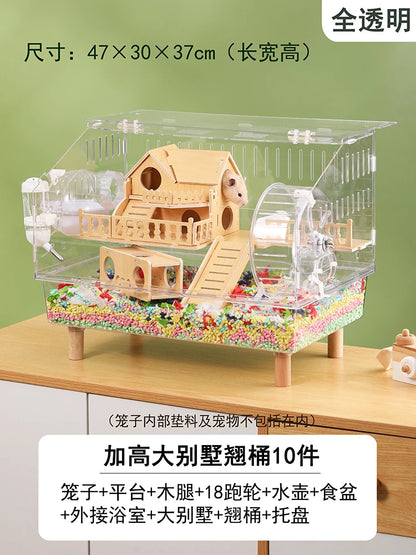 Hamster Cage Djungarian Hamster Special Cage Super Cheap Big Villa Basic Cage All Products Set Complete