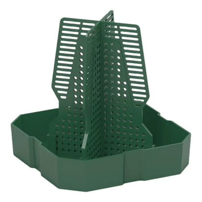 Bearded Dragon Feeder Chameleon Feeder Tank And Aquarium Accessories Professional Live Worm Organizer Anti-Escape Superworm