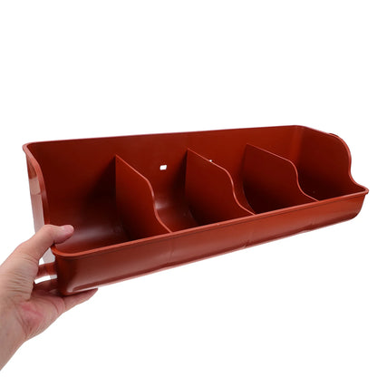 Automatic Goat Supplies Cow Drinking Water Bowl 46x18cm Plastic Horse Feeder Chicken Bucket
