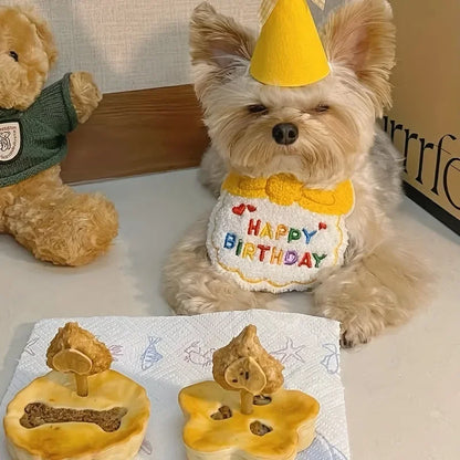 Birthday Hat & Bandana Set