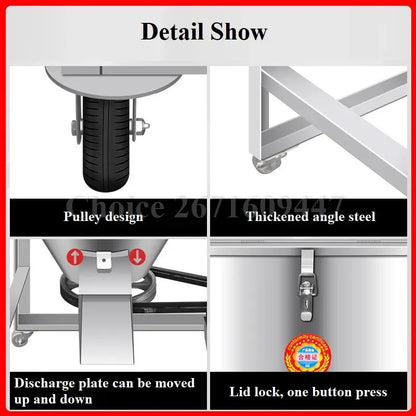 Stainless Steel Electric High Speed Fish Cow Horse Feed Powder Mixer Blender Animal Feed Combination Machine