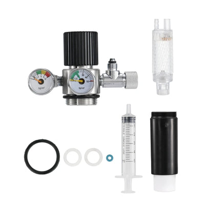 CO2 Generator Filter Value Double Meter Fish Tank CO2 Control Carbon Fiber Filter Element Accessories Filter Aquarium DIY