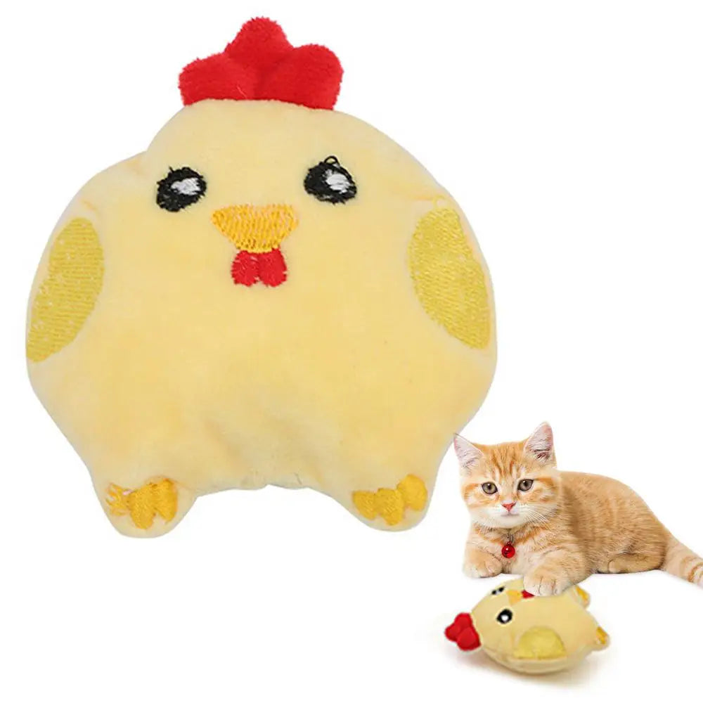 Cat Catnip Toy Built-in Catnip Interactive Cat Pillow Toy Relieve Stress Stuffed Plush Animal Pet Supplies Exercise Your Cat