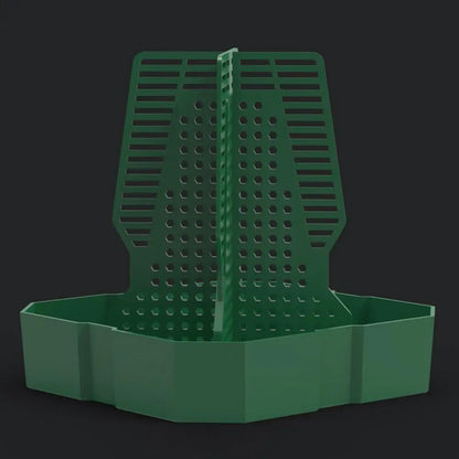 Bearded Dragon Feeder Chameleon Feeder Tank And Aquarium Accessories Professional Live Worm Organizer Anti-Escape Superworm