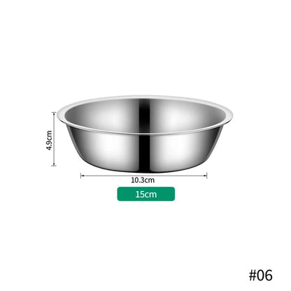 Large Capacity Stainless Steel Dog Bowl
