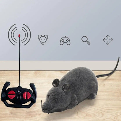 Electronic Mouse Cat Toy Mouse Interactive Cat Toys Wireless Electronic Mouse A Better Gift For Your Cats Dogs Pets Children And