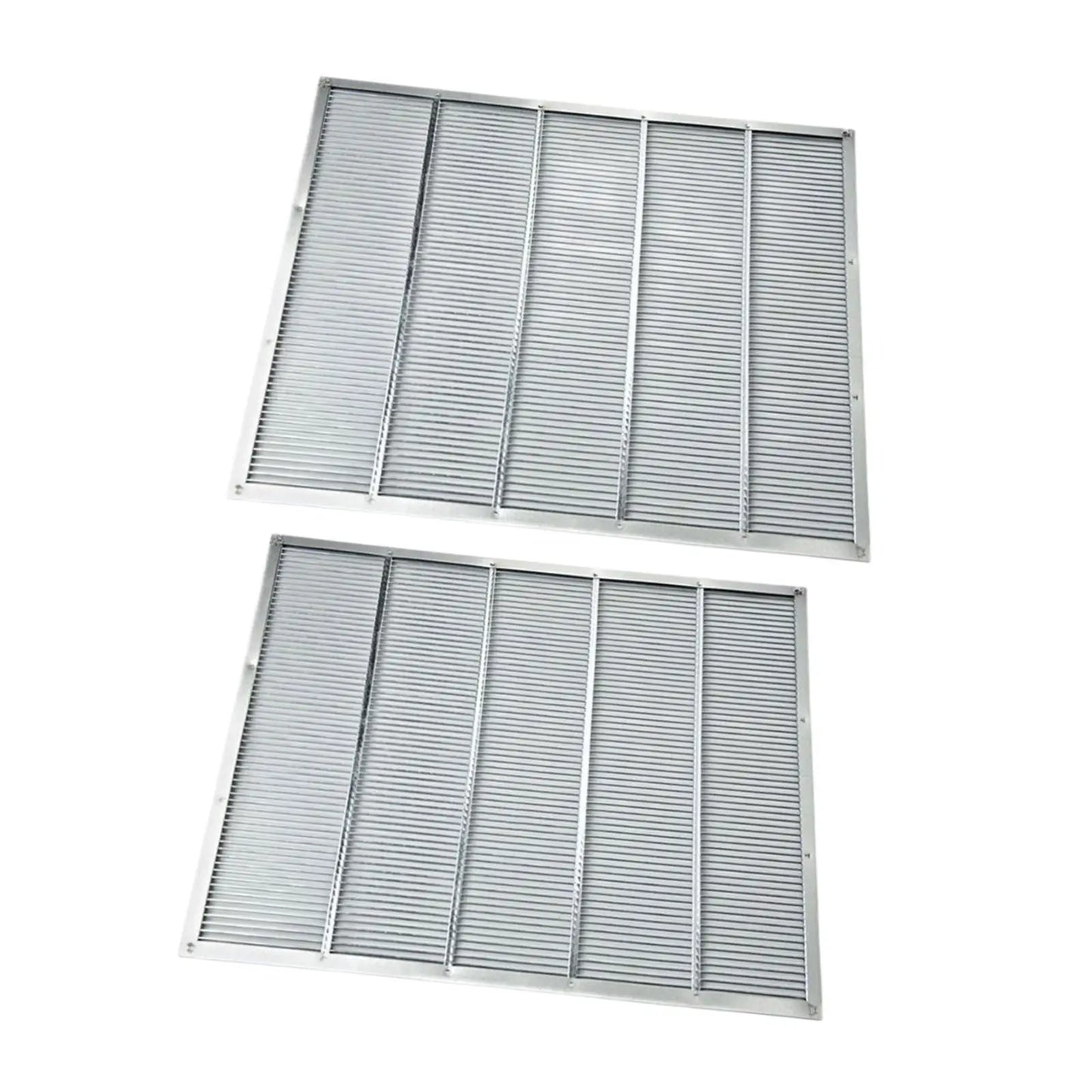 2x Queen Excluders Stainless Steel Wooden Beehives Equipment Beekeeping Tool for