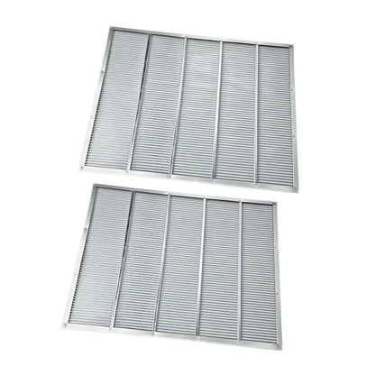 2x Queen Excluders Stainless Steel Wooden Beehives Equipment Beekeeping Tool for
