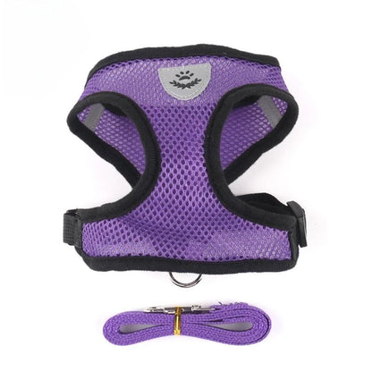 Adjustable Leash Reflective Harness