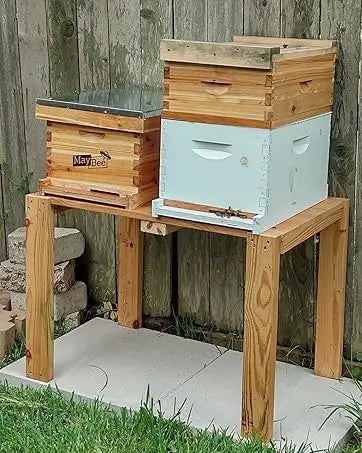 Starter Kit 10-Frame Bee Boxes and Frames Starter Kit Wax Coated Bee Hives and Supplies Starter Kit Including Beekeeping Tools K