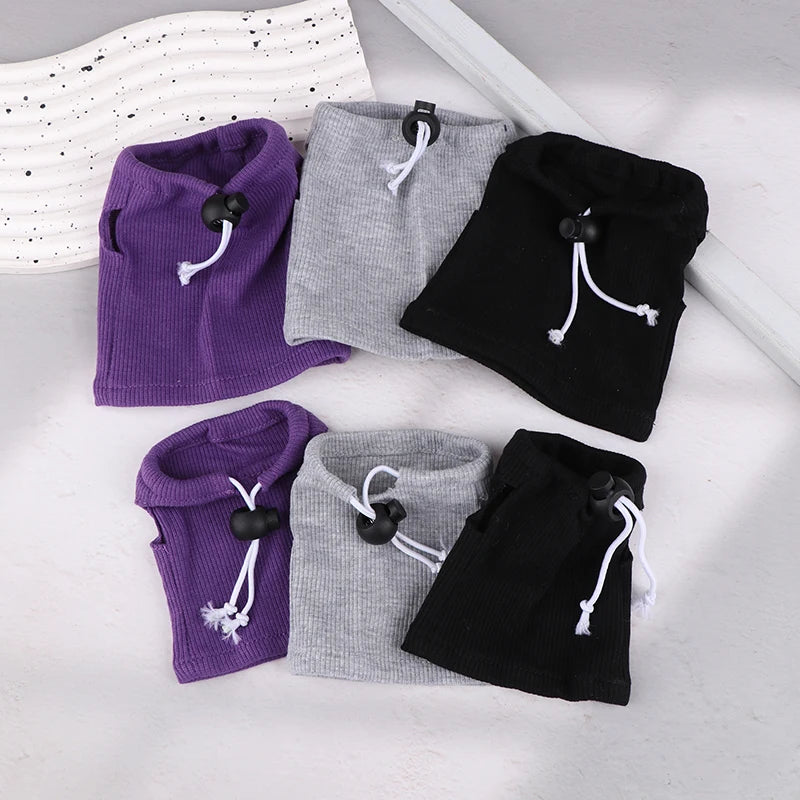 Cute Lizard Clothes Round Neck Sleeveless Pullover Top Breathable Reptile Bearded Dragon T-Shirt Vest Top Small Animals Clothes