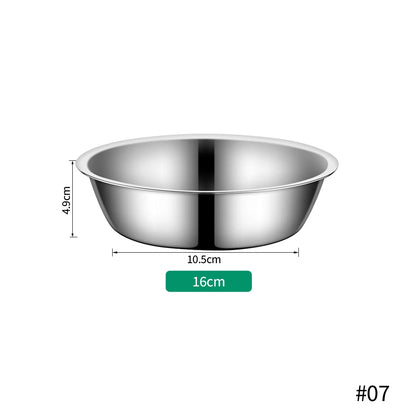 Large Capacity Stainless Steel Dog Bowl