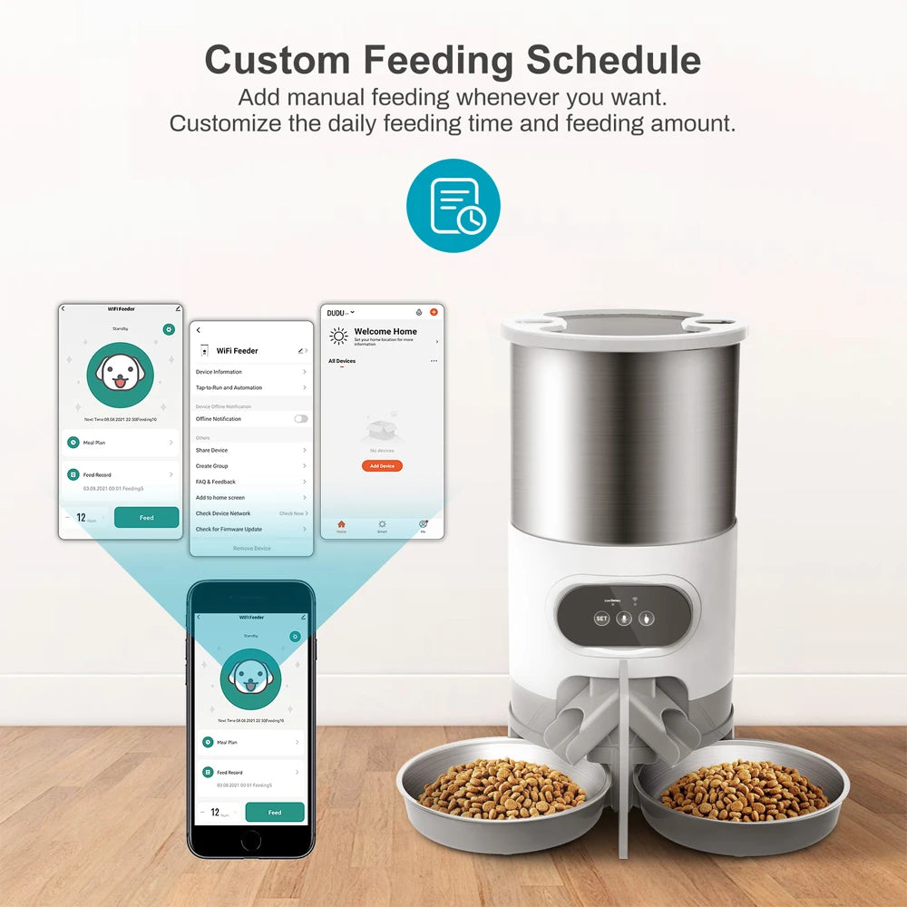 Smart Pet Feeder Automatic Food Dispenser