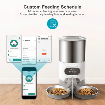 Smart Pet Feeder Automatic Food Dispenser