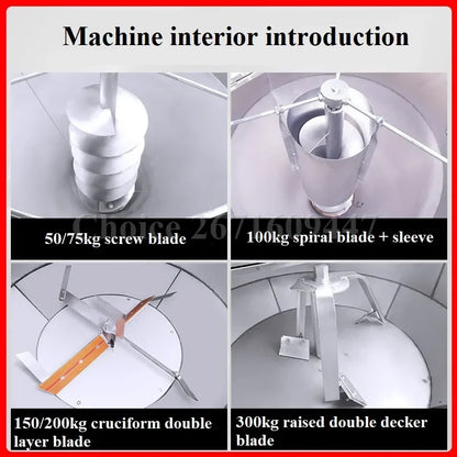 Stainless Steel Electric High Speed Fish Cow Horse Feed Powder Mixer Blender Animal Feed Combination Machine