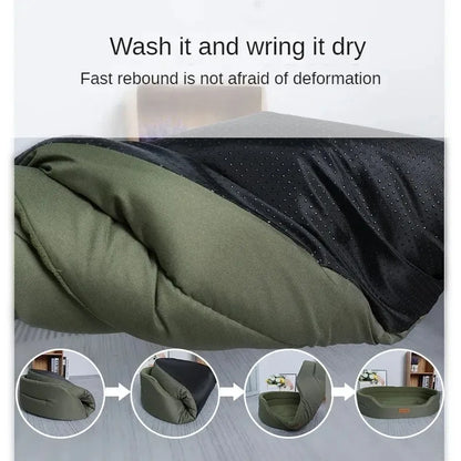 Fluffy Cushion Pet Bed Sofa