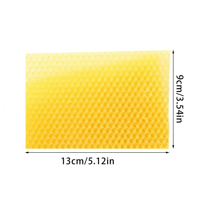 10PCS Beeswax Honeycomb Beekeeping Tools Beehive Help Bees To Make Nests Practical Beeswax Durable Beehive Flake