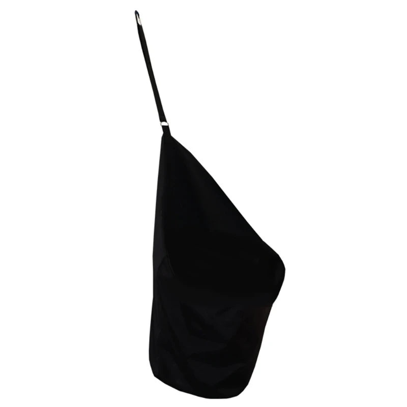 Horse Trailer Organizers Horse Feed Bag Container Hanging Bucket Holder Nylon Black Trailer Bucket Bag Easy to Install