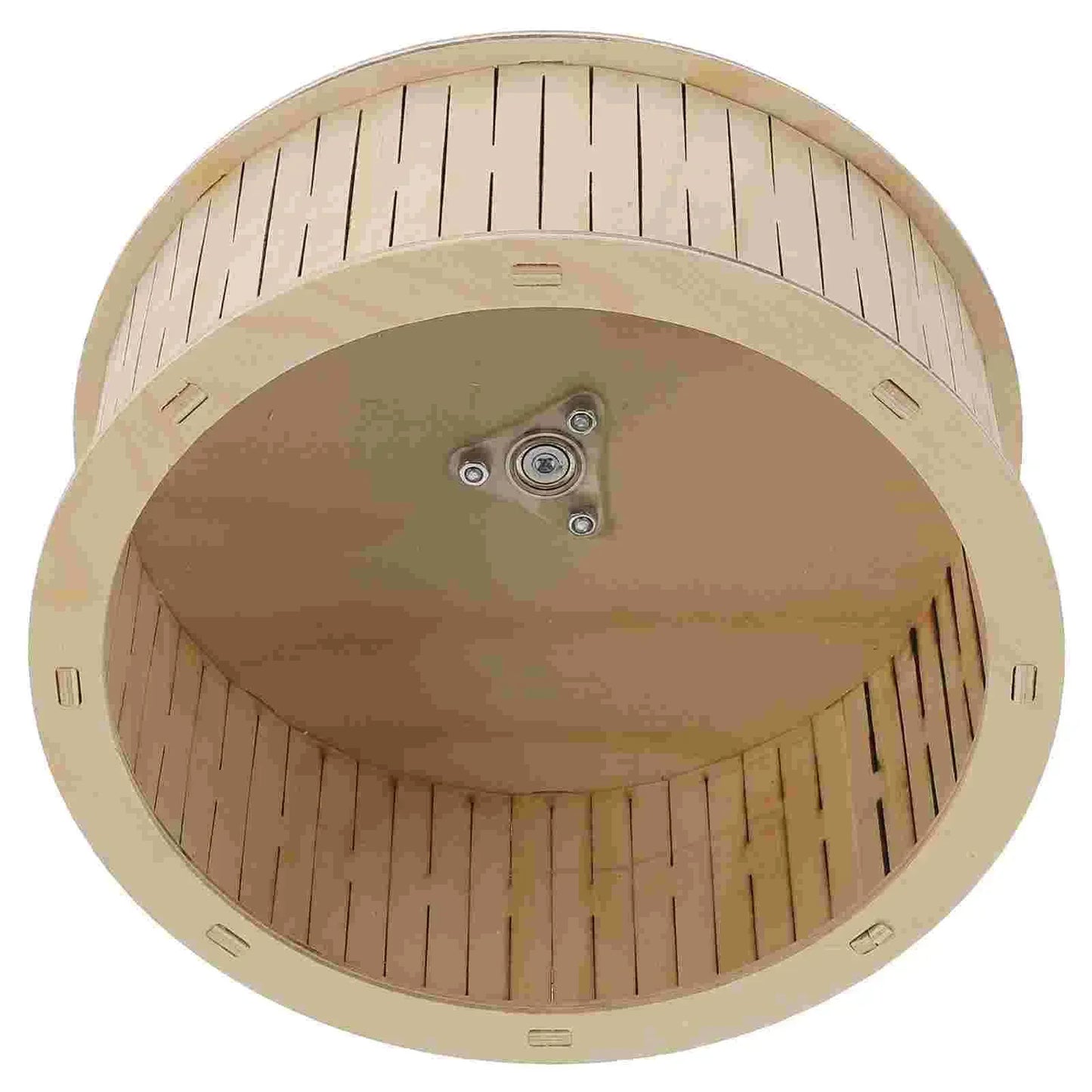 Gerbil Toy Wood Silence Wheel Hamster Running Track Rollers Hamsters Exercise Spinners Pet Mice Race Furniture