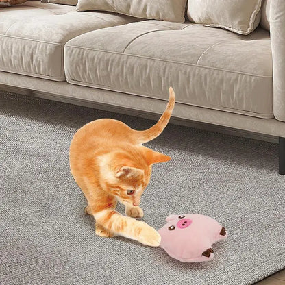 Cat Catnip Toy Built-in Catnip Interactive Cat Pillow Toy Relieve Stress Stuffed Plush Animal Pet Supplies Exercise Your Cat