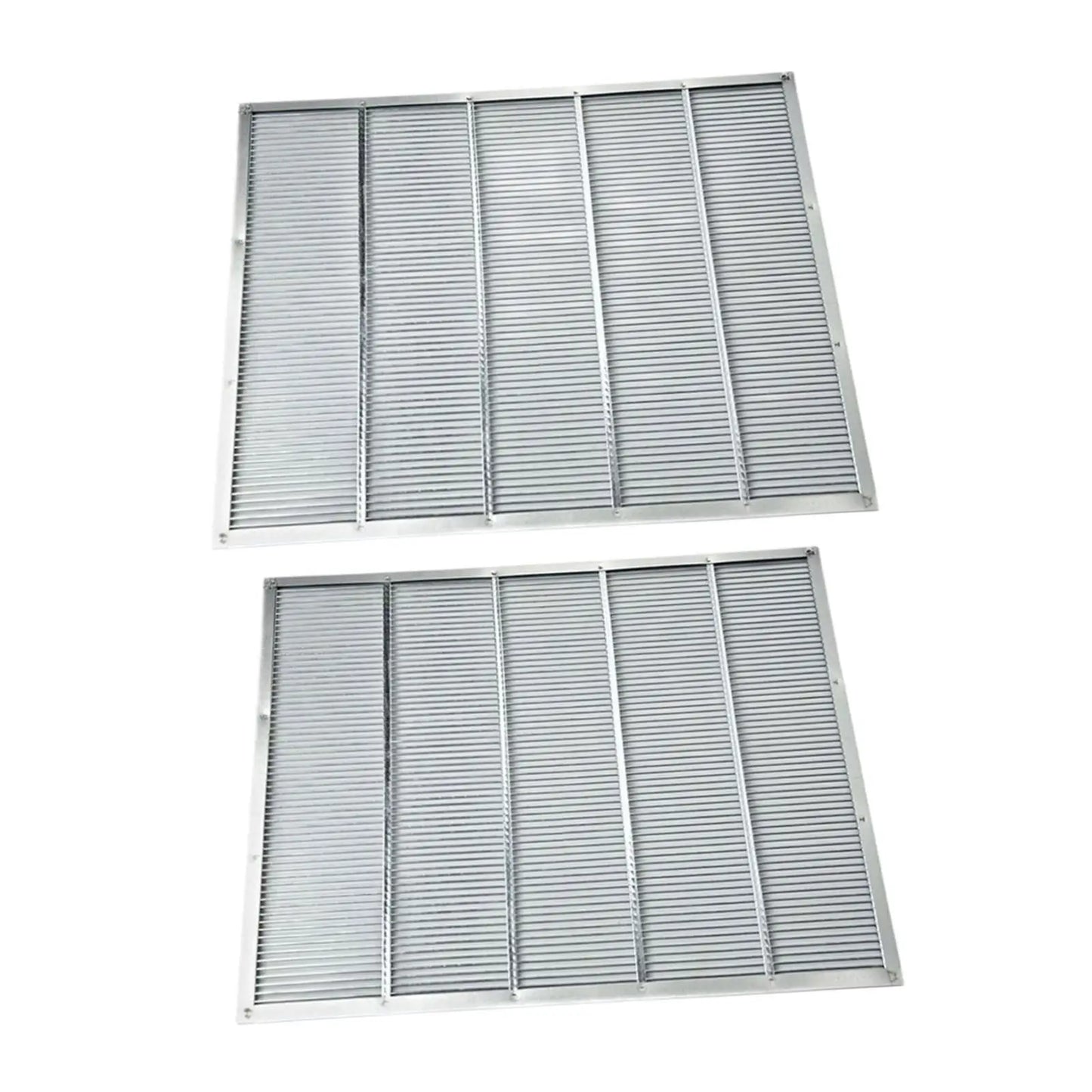 2x Queen Excluders Stainless Steel Wooden Beehives Equipment Beekeeping Tool for