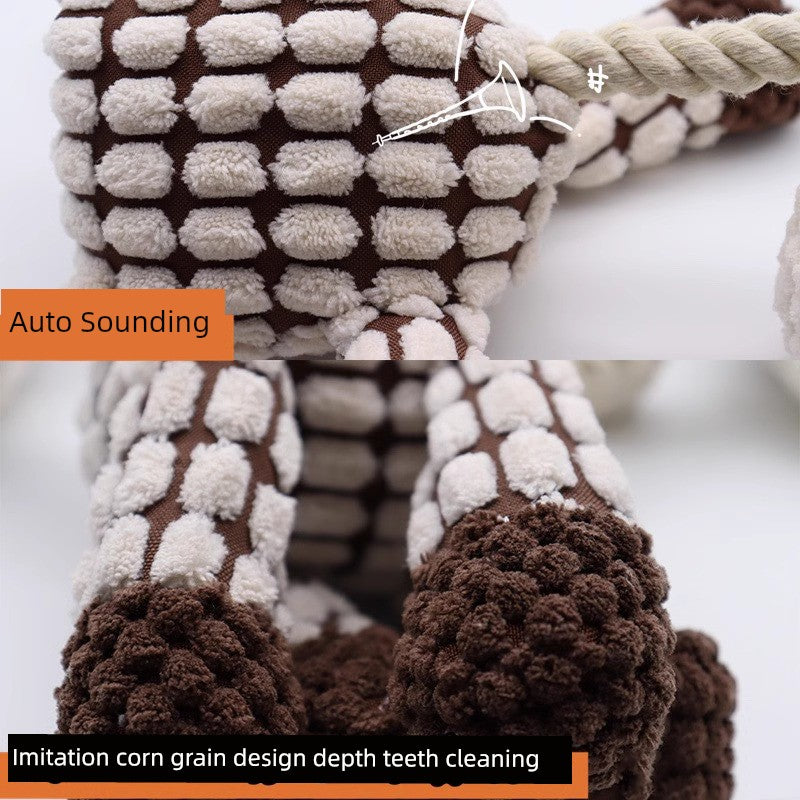 Gnawing Teeth Cleaning Sound Relieving Stuffy Small Size Dogs Pet Dog